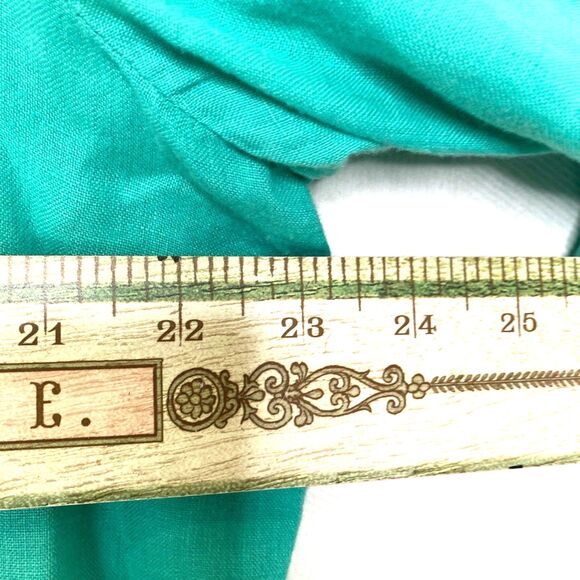 Charter Club Tunic Top Womens XL 100% Linen Embellished Vaca Lagenlook NWOT - Picture 9 of 13